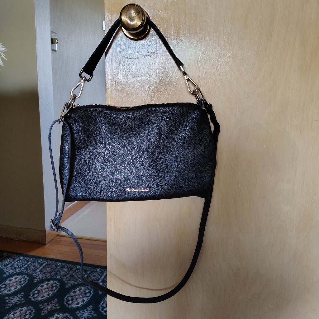 Marina Galanti Top Zip Bag With 2 Straps Interchangeable Crossbody Shoulder